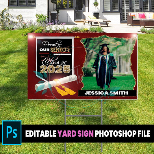 Photoshop Yard Sign Template Bundle