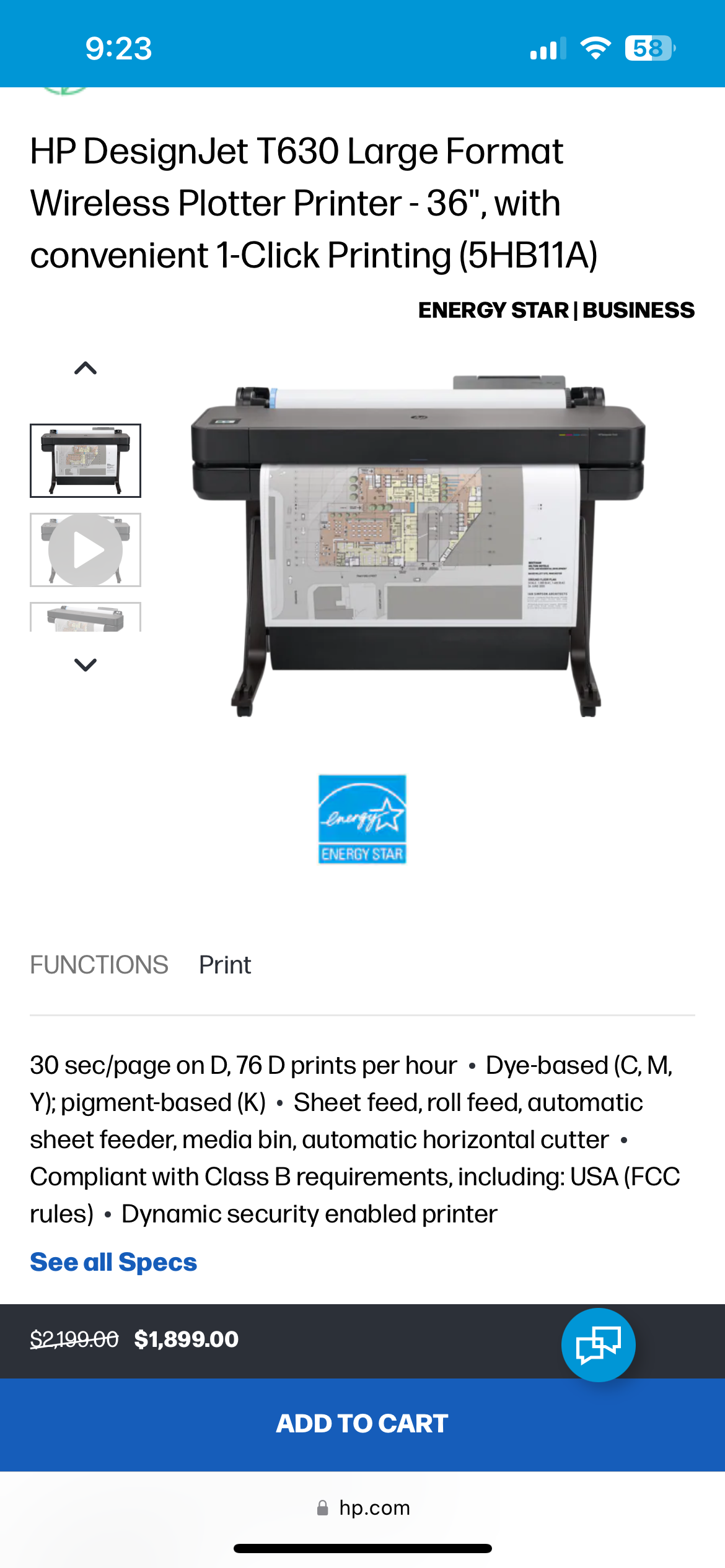 HP Designjet T630