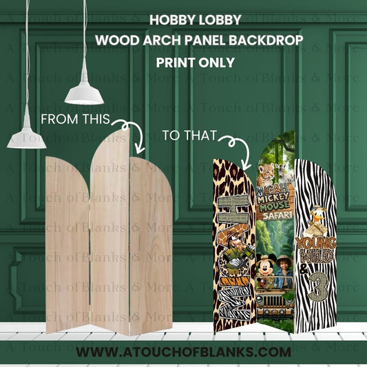 Hobby Lobby Panels | Prints Only | Matte Vinyl