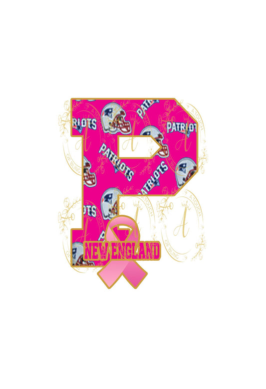 Football Breast Cancer New England (Digital Download)