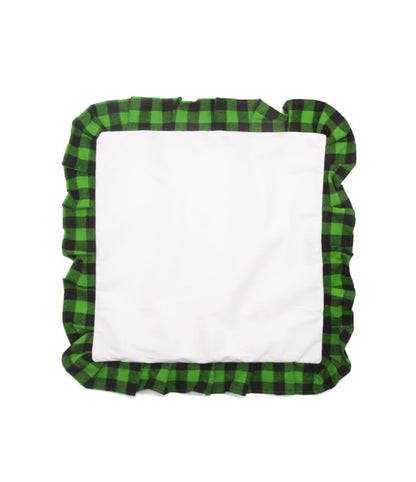 Linen Buffalo Plaid Pillow Case