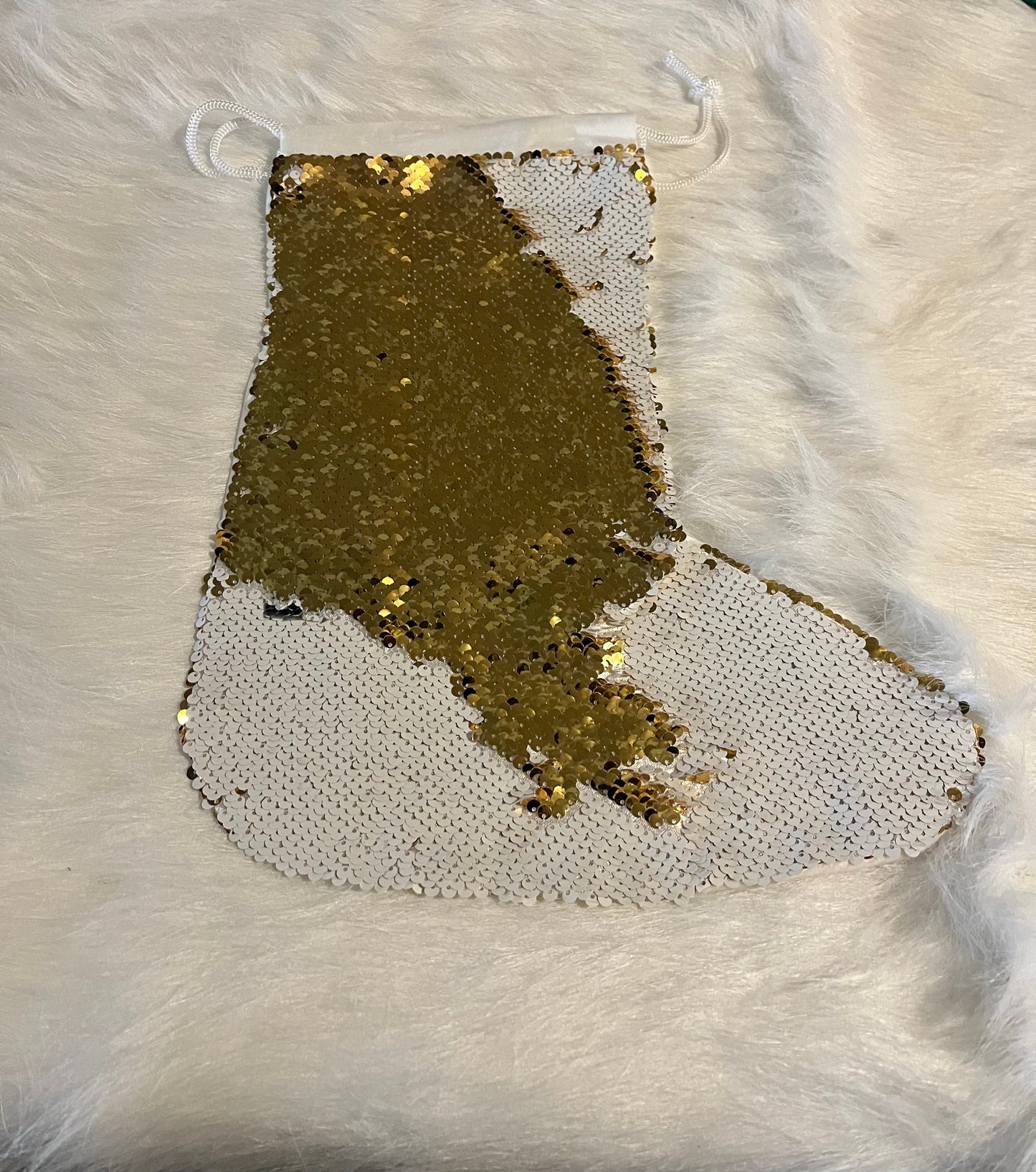 Sequin Christmas Stockings