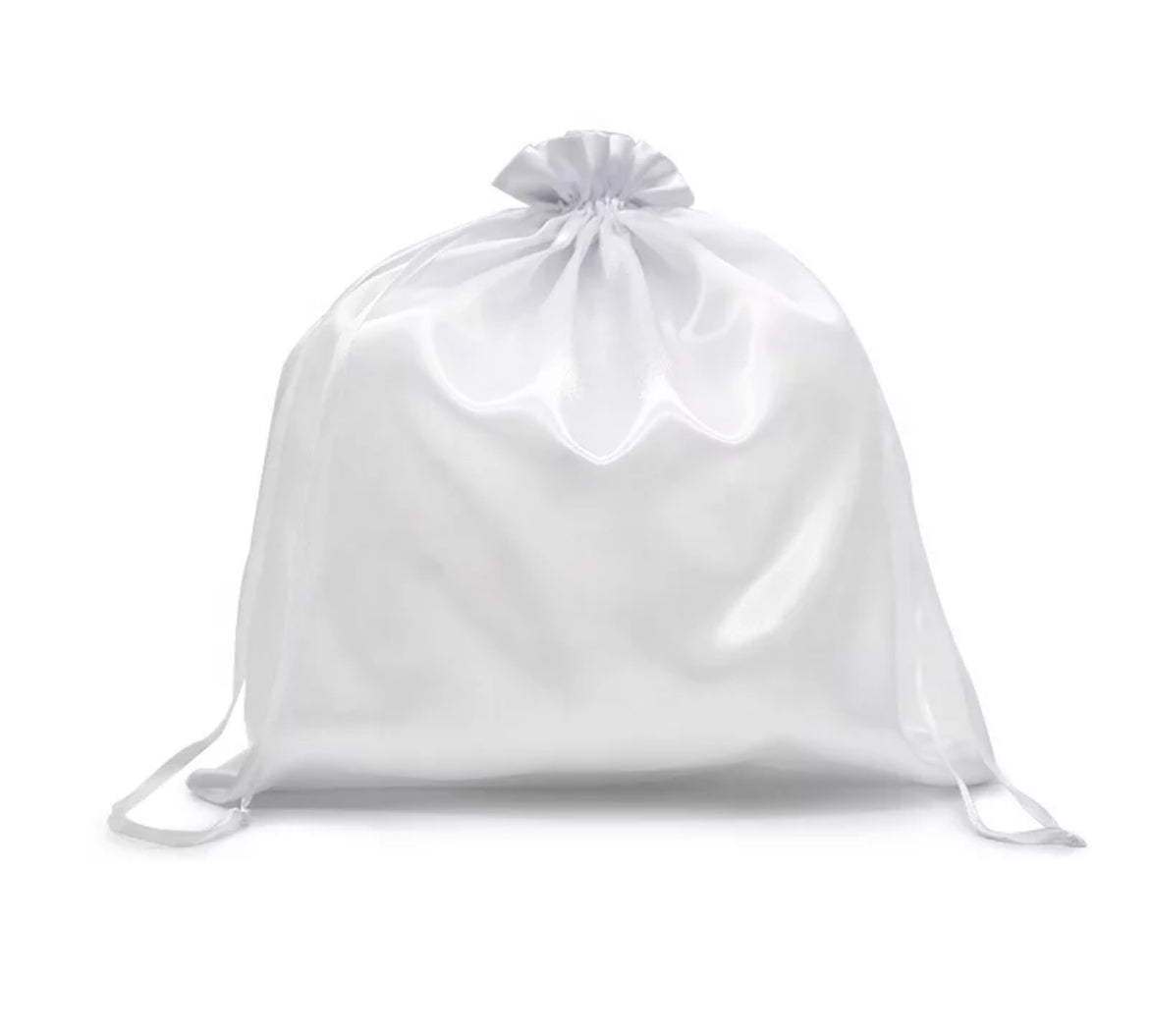 Satin Santa Bag